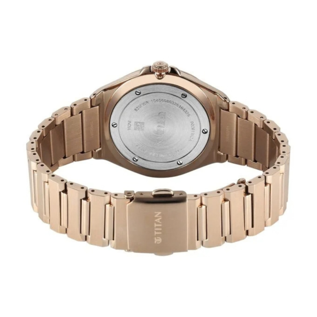 Titan 90261WM01 | Titan Classique Sleek fit Quartz Analog Executive Style Watch