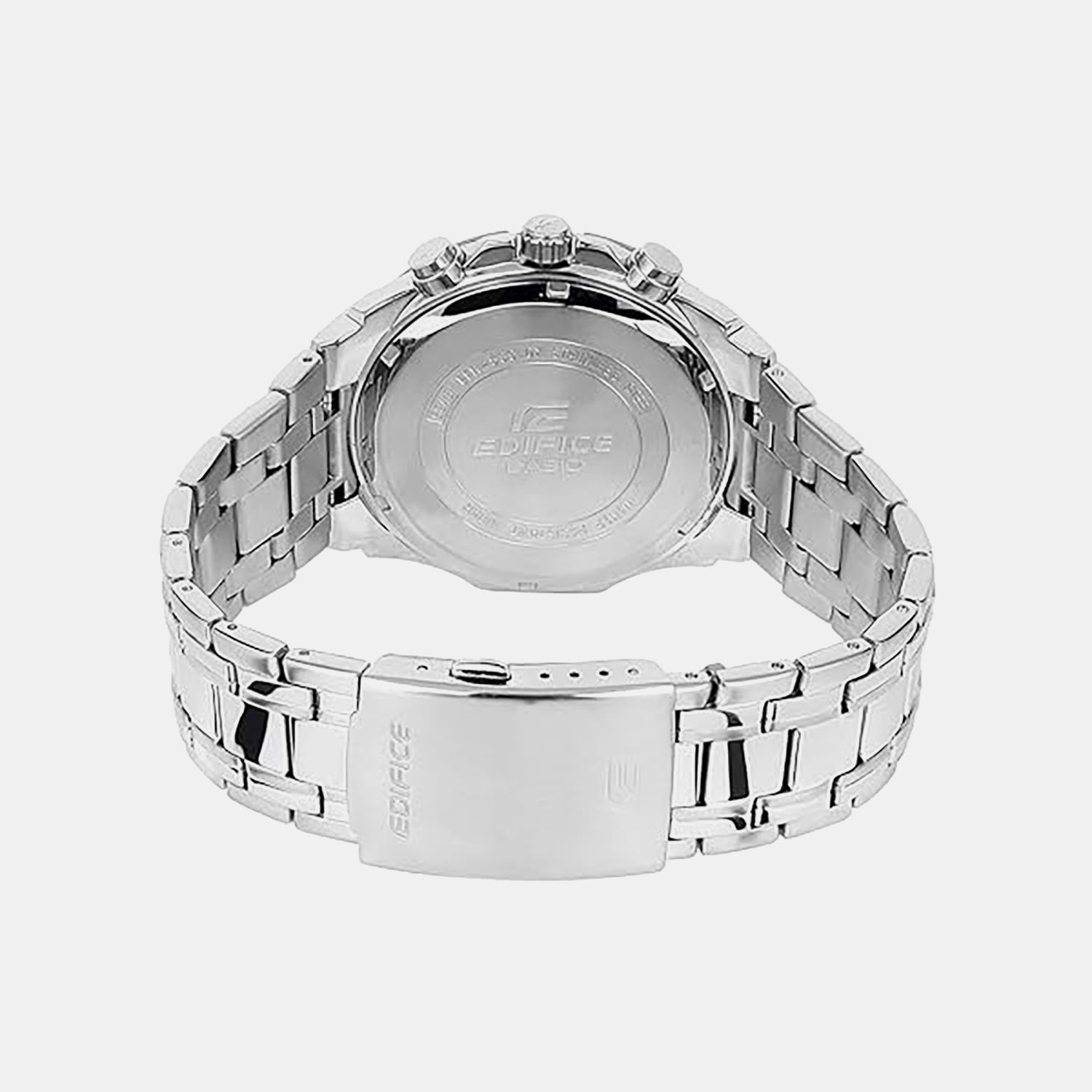 Edifice Men Quartz Grey Dial Chronograph Stainless Steel Watch ED676 EFR-539DE
