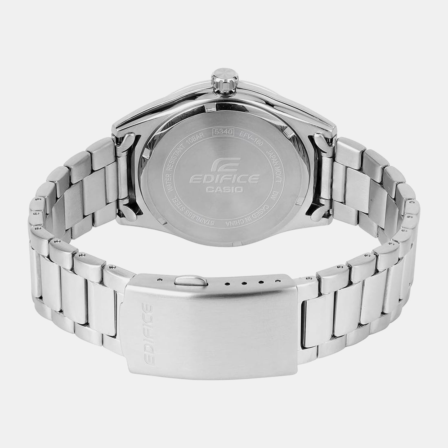 Edifice Men Quartz Green Dial Analog Stainless Steel Watch ED685 EFV-160D-