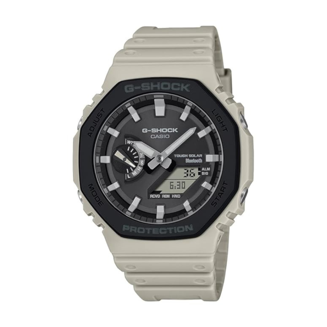 Casio GA-B2100LUU-5ADR G1648 | G-Shock Men Quartz Grey Dial Analog-Digital Resin Watch