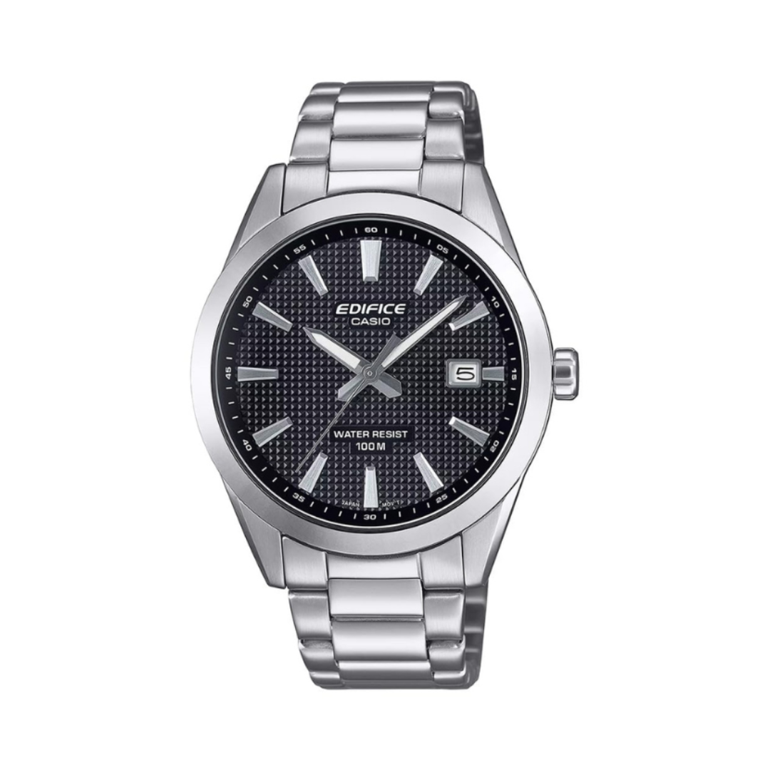 Casio EFV-160D-1AVDF ED683 | Edifice Men Quartz Black Dial Analog Stainless Steel Watch