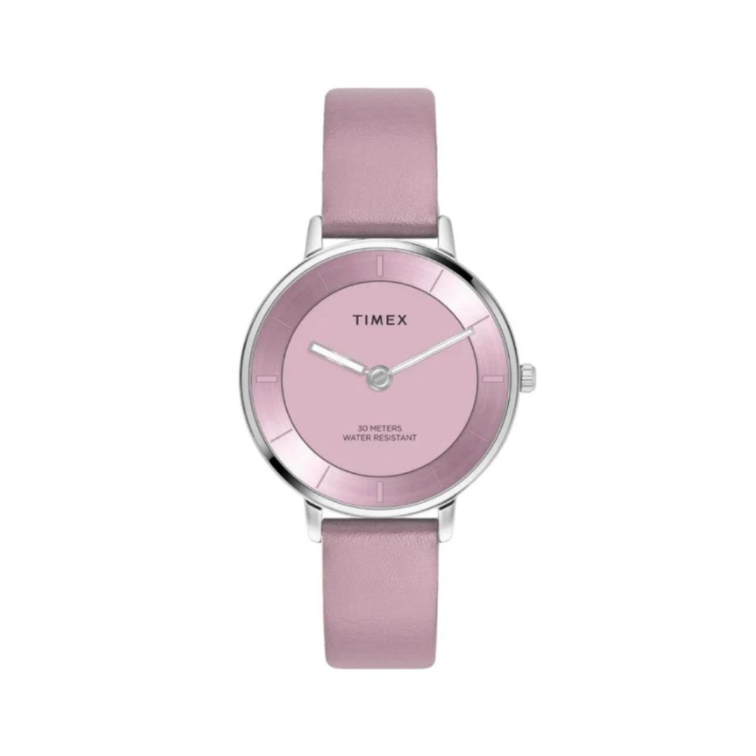 Timex TWEL15821 | Trendline Women Quartz Dial Analog Leather Watch.