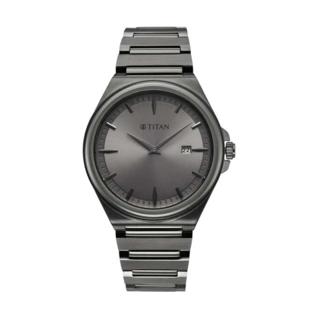 Titan 90261QM02 | Titan Classique Sleek fit Quartz Analog Executive Style Watch.