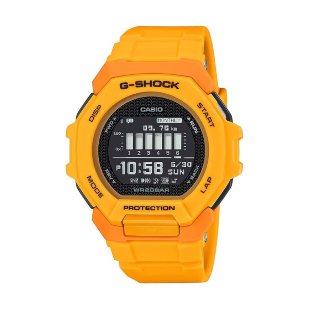 Casio GBD-300-9DR G1588 | G-Shock Men Quartz Black Dial Digital Resin Watch.