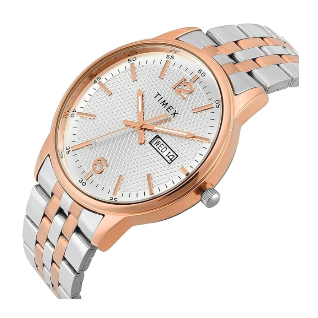 Timex TWTG12111 | Trendline Men Quartz Dial Analog Stainless Steel Watch