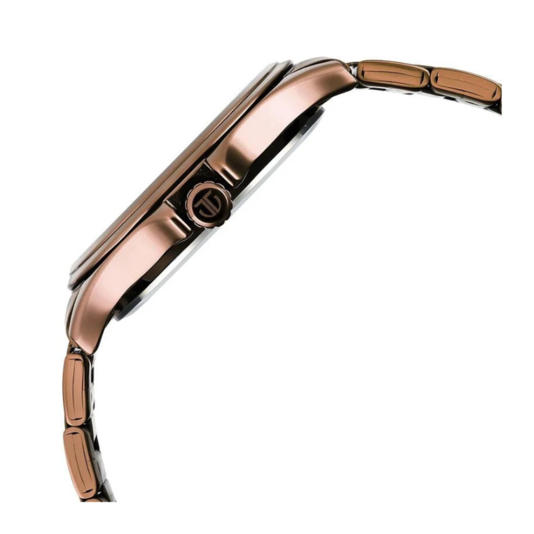 Titan 1698QM02 | Titan Neo Splash Quartz Multifunction Brown Dial Stainless Steel Strap Watch for Men