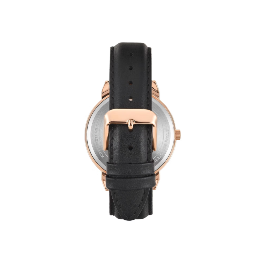 Timex TWTG14702T | Trendline Men Quartz Black Dial Analog Leather Watch