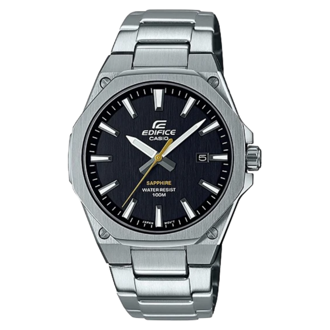 Casio ED539 - EFR-S108D-1AVUDF ED539 | Edifice Men Quartz Grey Dial Analog Stainless Steel Watch