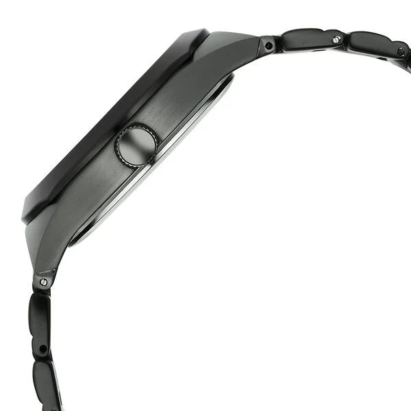 Fastrack FV30018KM02W | Vyb Arcane By Fastrack Quartz Analog Black Dial Metal Strap Watch For Guys