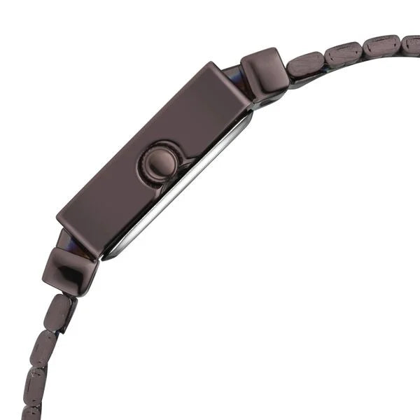 Fastrack FV60093QM01 | Vyb Showstopper By Fastrack Quartz Analog Brown Dial Brown Stainless Steel Strap Watch For Girls