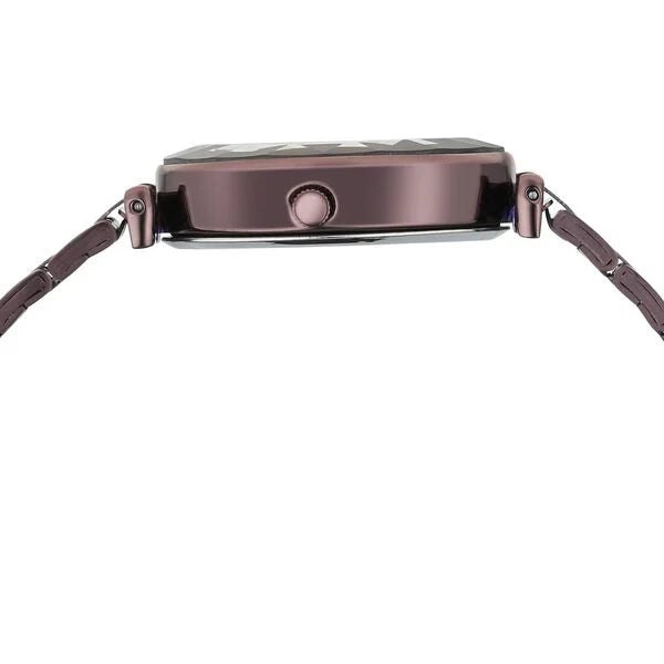 Fastrack FV60097QM01 | Vyb Prodigy By Fastrack Quartz Analog Brown Dial Brown Stainless Steel Strap Watch For Girls