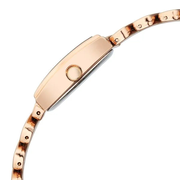 Fastrack FV60112WM02 | Vyb Showstopper By Fastrack Quartz Analog Grey Dial Rose Gold Metal Strap Watch For Girls