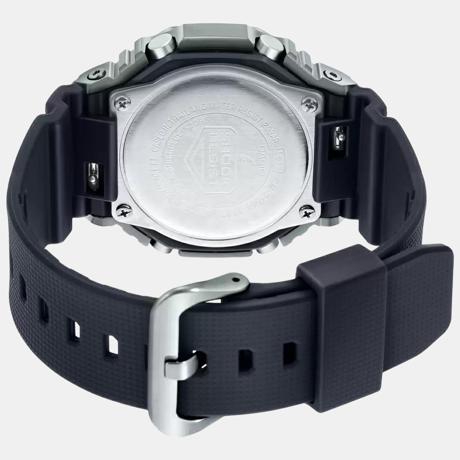 G-Shock Men Quartz Grey Dial Analog-Digital Resin Watch G1159