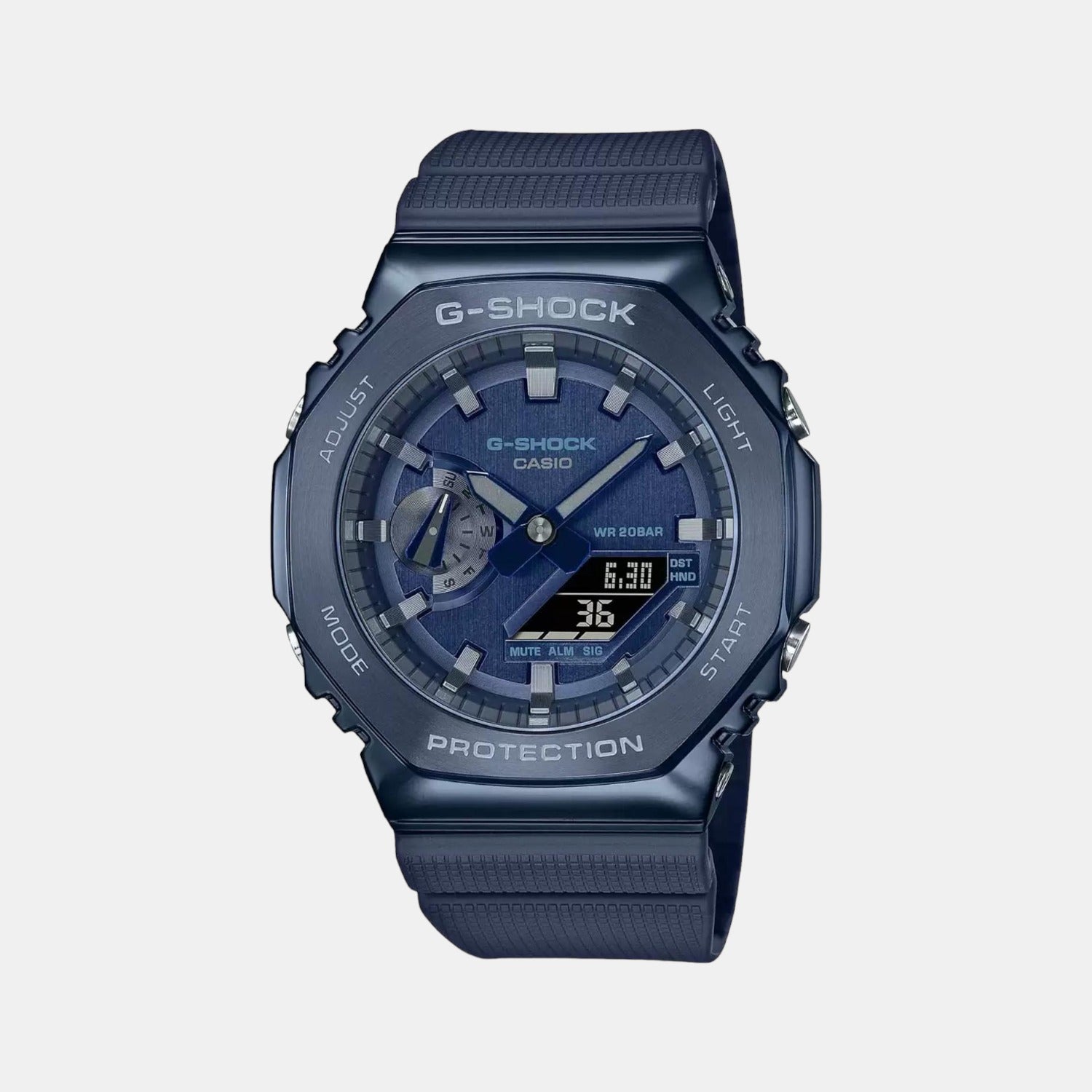 G-Shock Men Quartz Blue Dial Analog-Digital Resin Watch G1162