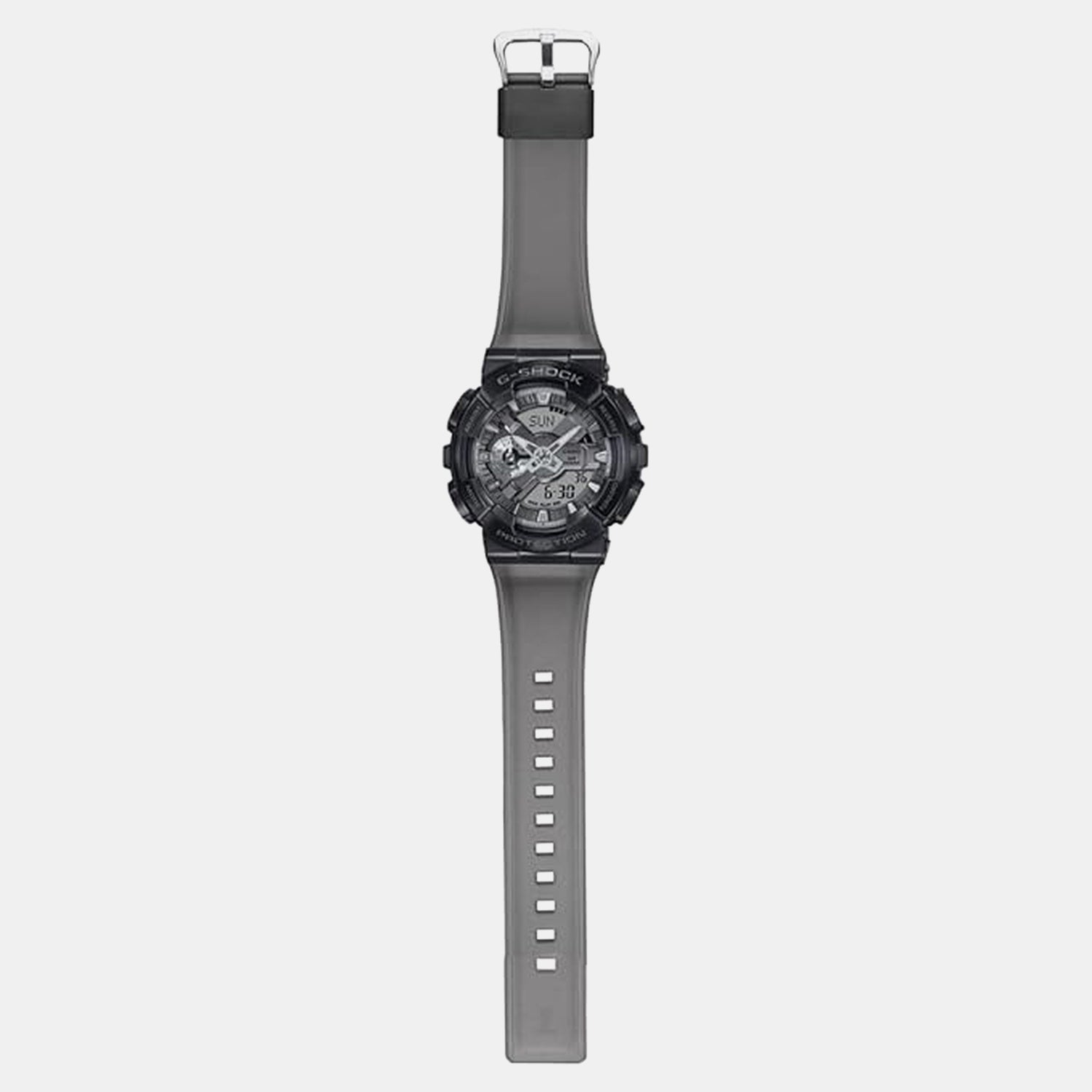 G-Shock Men Quartz Silver Dial Analog-Digital Resin Watch G1216