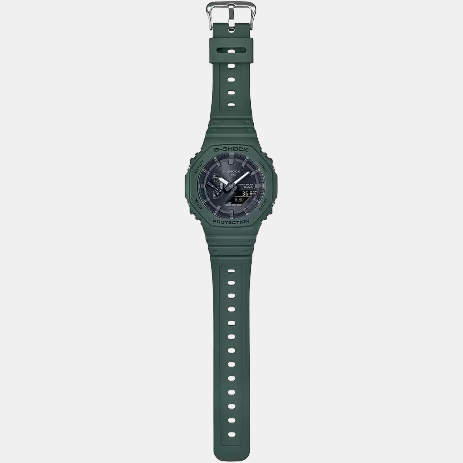 G-Shock Men Quartz Black Dial Analog-Digital Resin Watch G1244