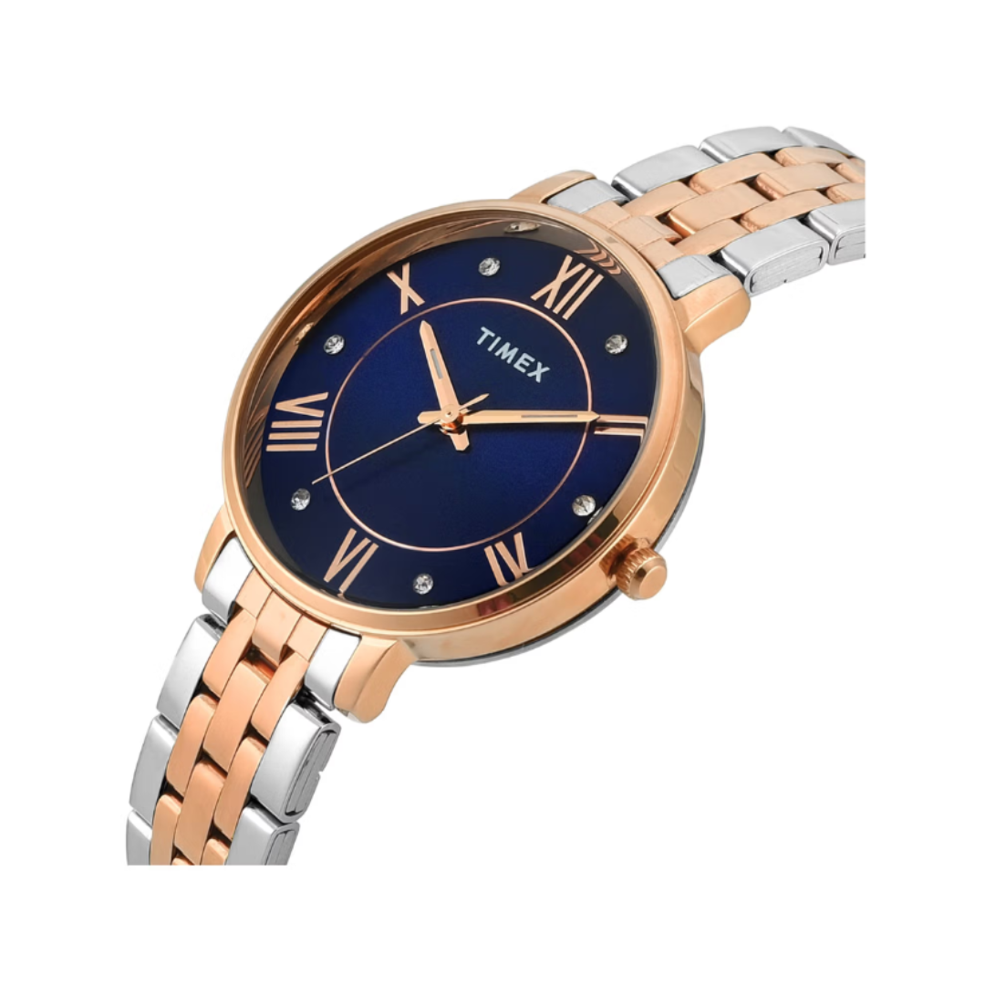 Timex TWEL19110 | Trendline Women Quartz Dial Analog Stainless Steel Watch