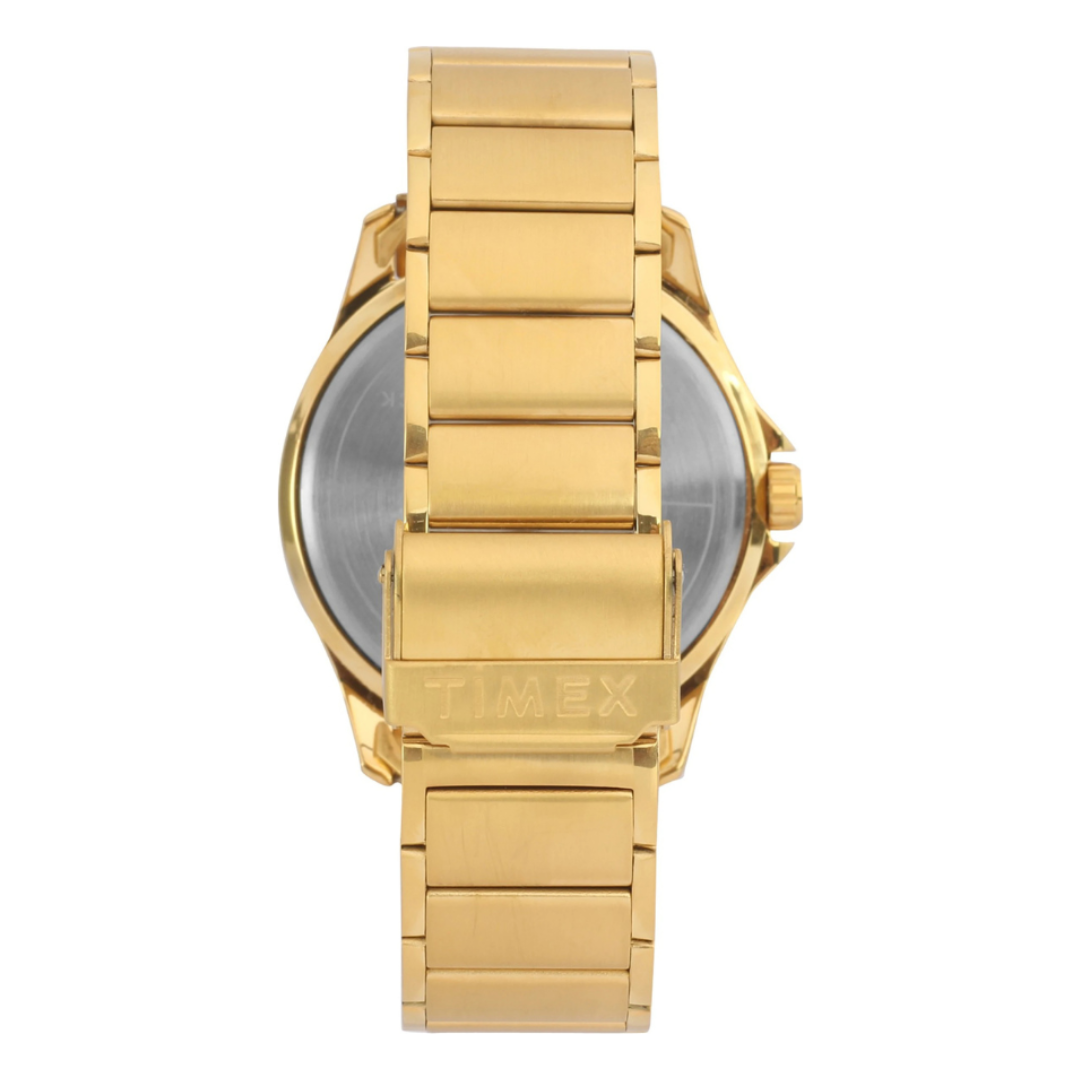 Timex TW000X112 | Men Quartz Silver Dial Analog Stainless Steel Watch.