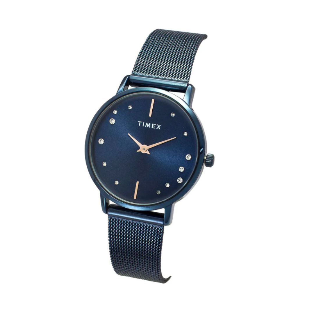 Timex TWEL15620 | Fashion Women Quartz Dial Analog Stainless Steel Watch