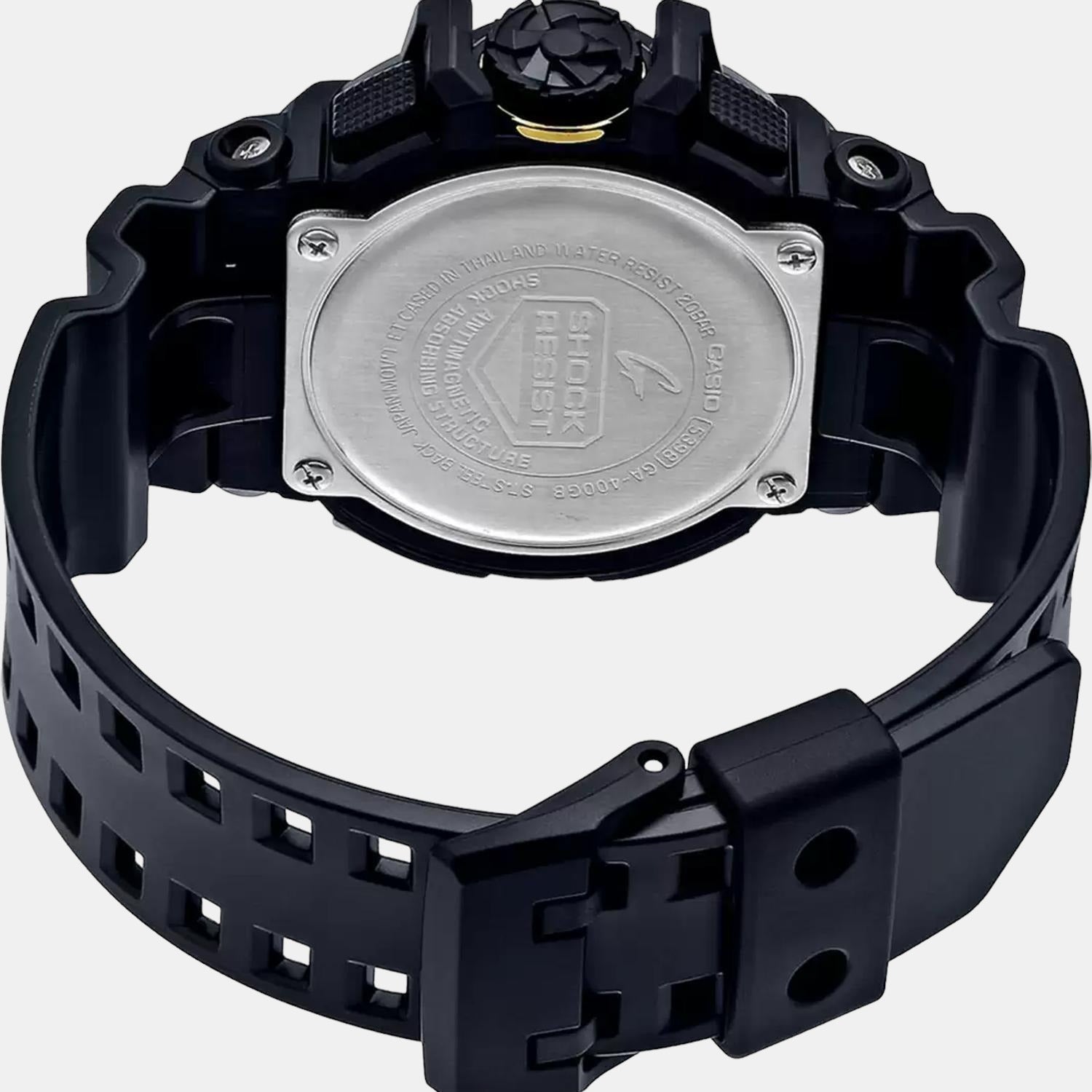 G-Shock Men Quartz Black Dial Analog-Digital Resin Watch G651