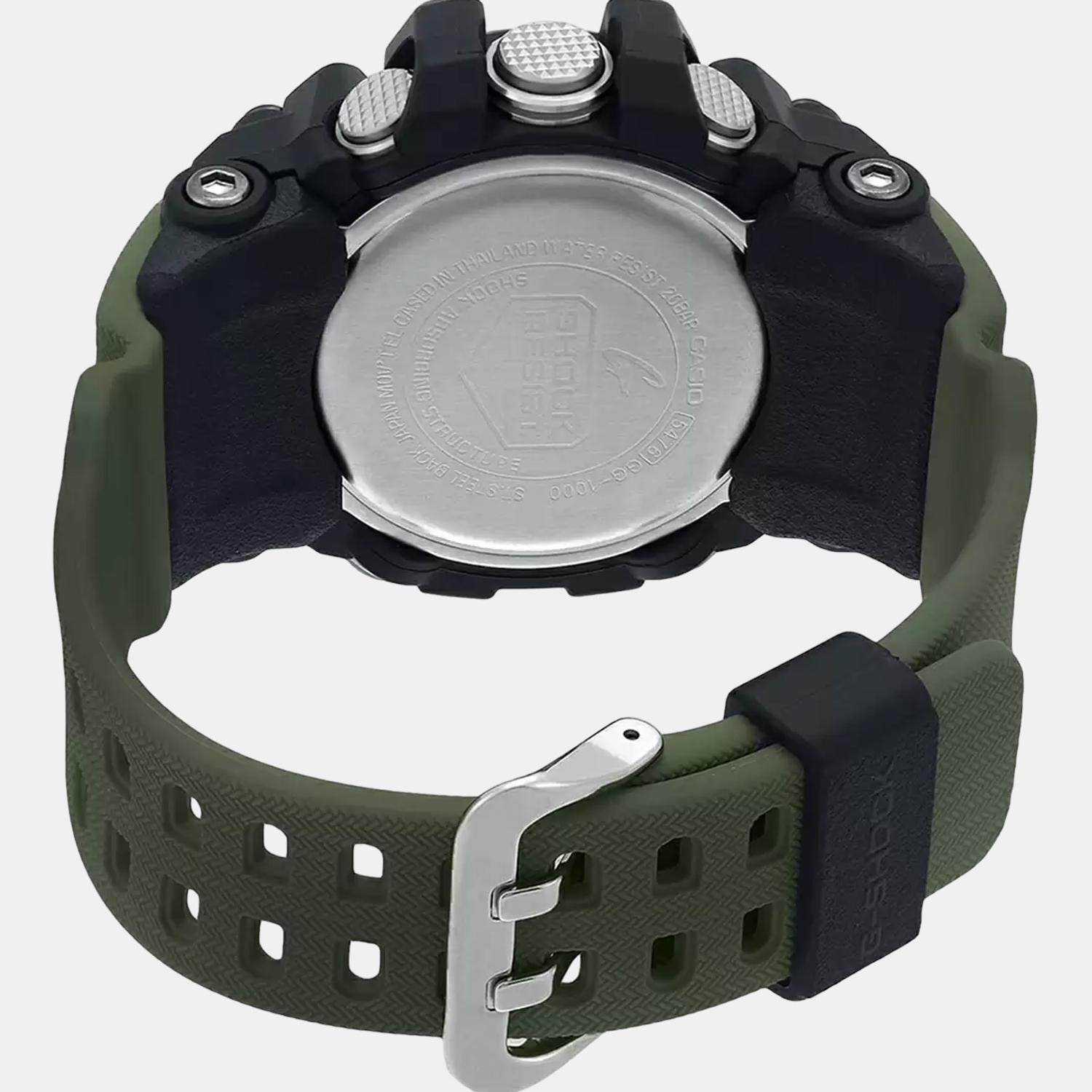 G-Shock Men Quartz Black Dial Analog-Digital Resin Watch G662