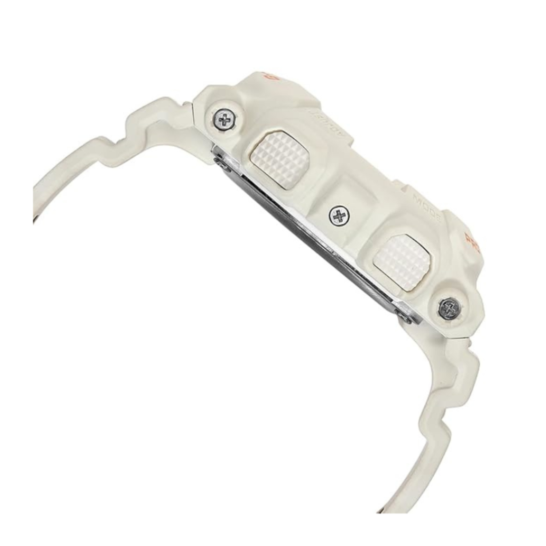 Casio GMA-S140-7ADR G1780 | G-Shock Women Quartz Cream Dial Analog-Digital Resin Watch