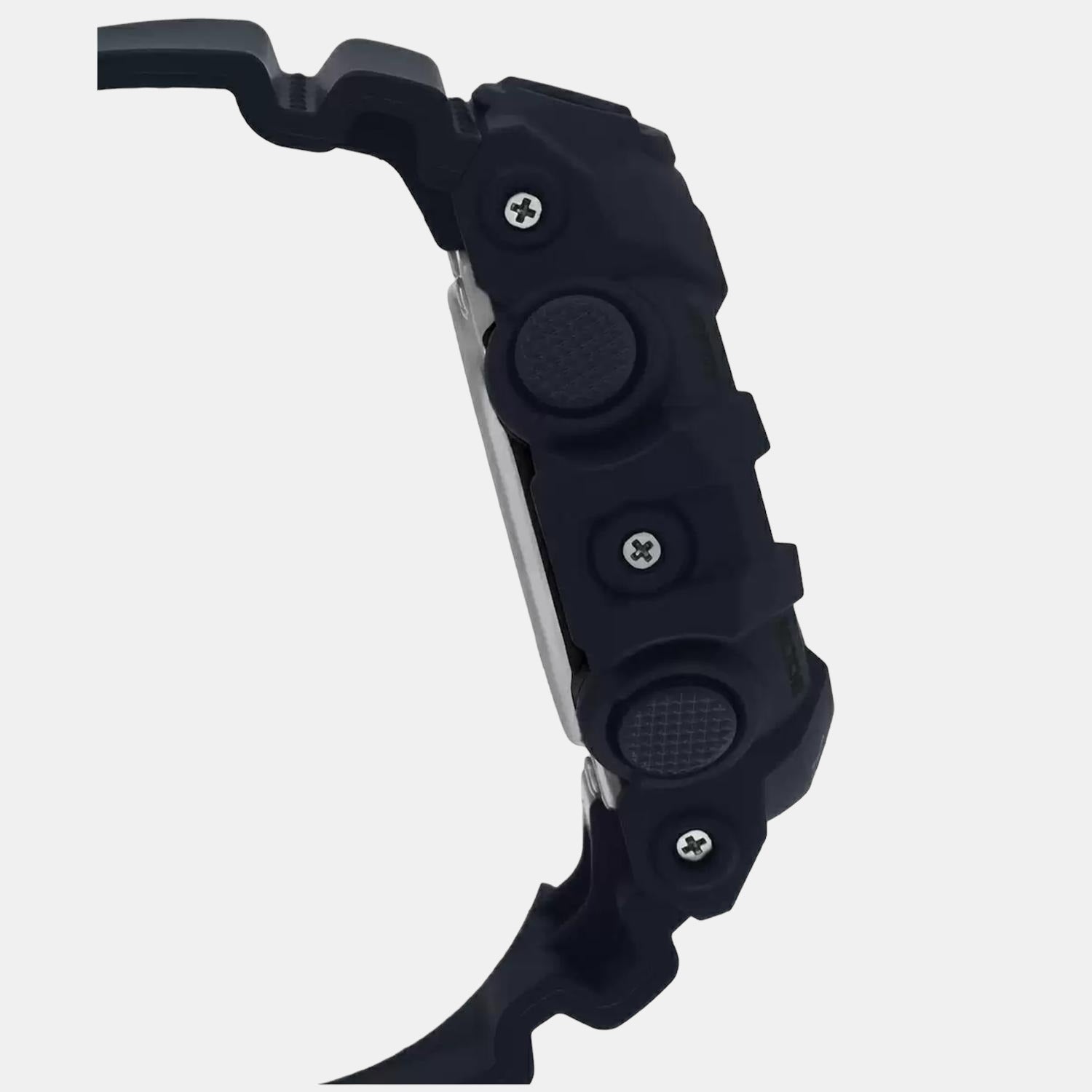 G-Shock Men Quartz Black Dial Analog-Digital Resin Watch G715