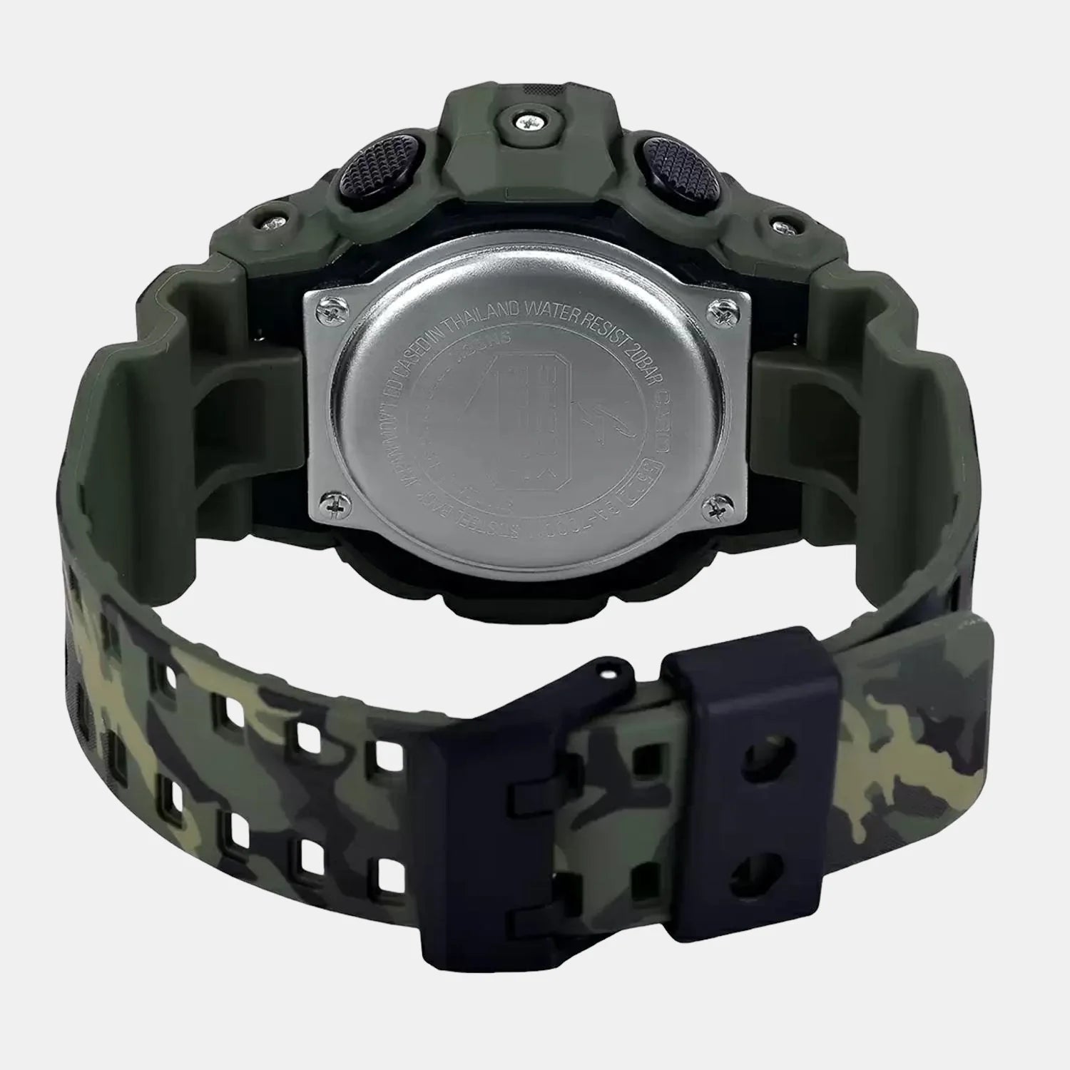 G-Shock Men Quartz Grey Dial Analog-Digital Resin Watch G824