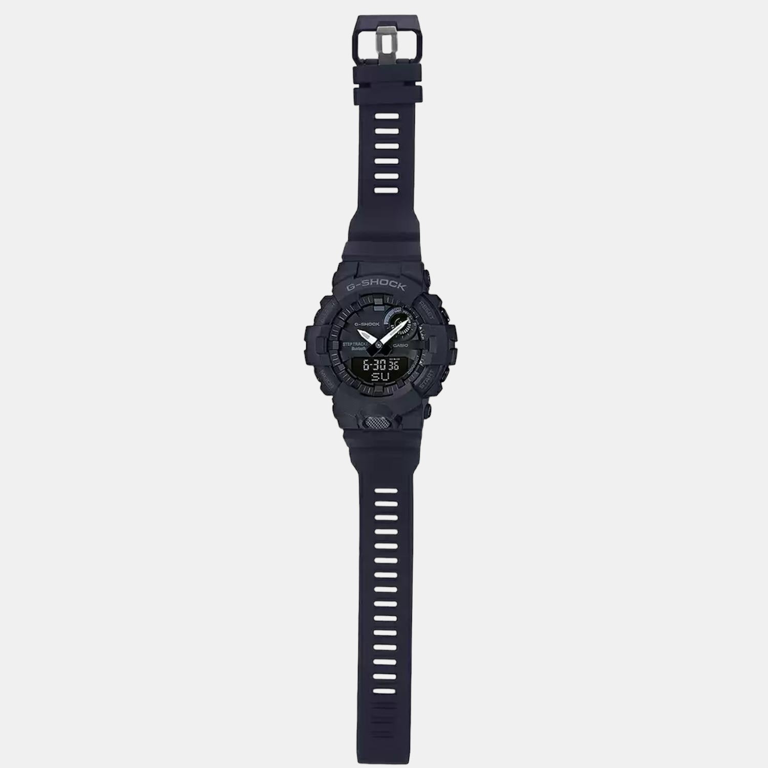 G-Shock Men Quartz Black Dial Analog-Digital Resin Watch G827