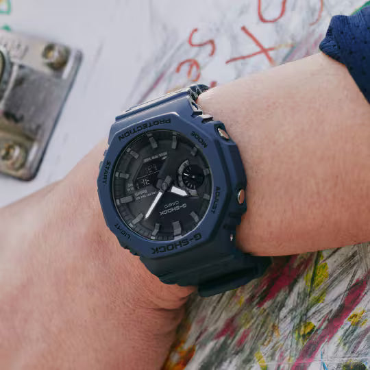 Casio G1243 | G-Shock Men Quartz Black Dial Analog-Digital Resin Watch G1243