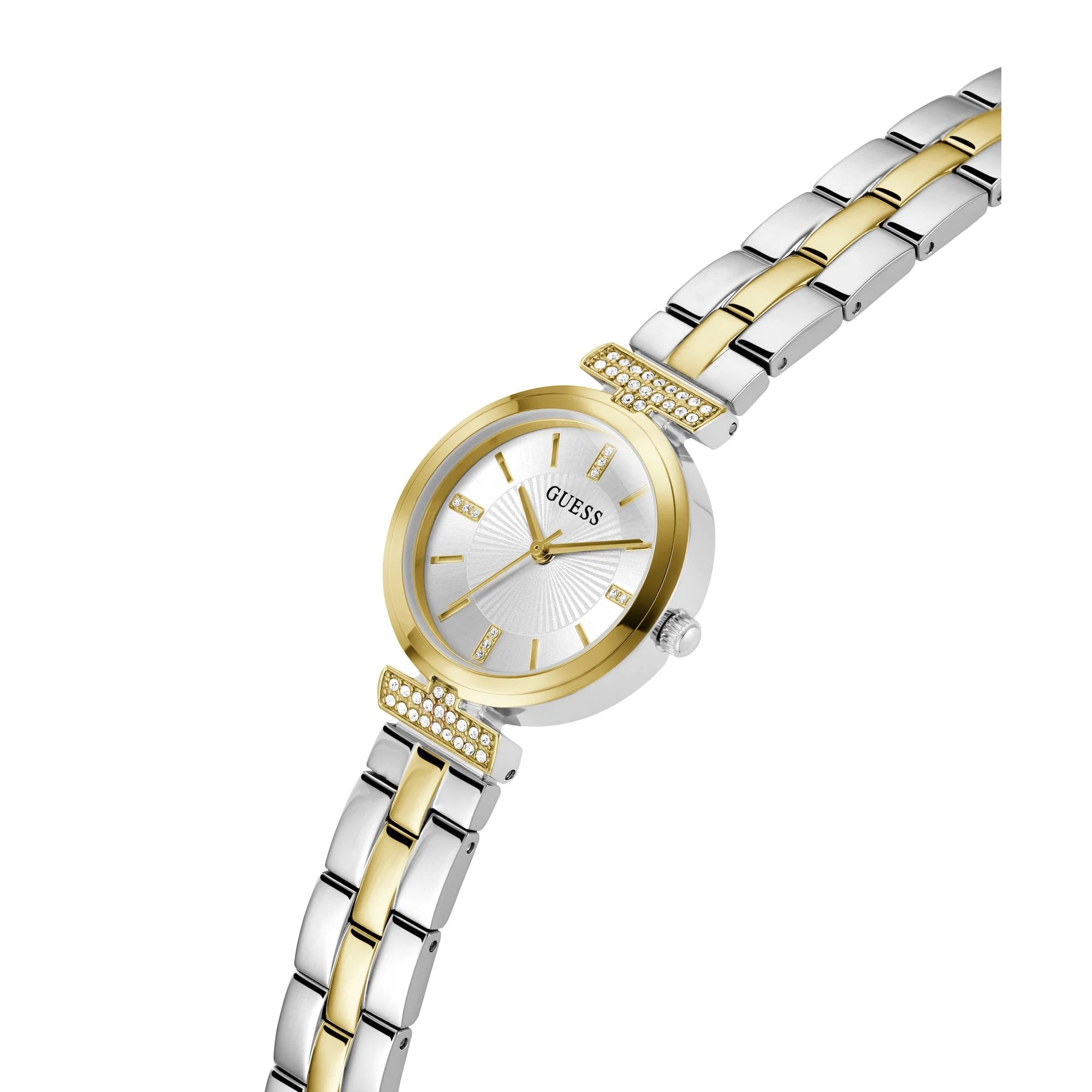 Guess GW0762L5 | Gd Array Women Quartz Silver Dial Analog Stainless Steel.