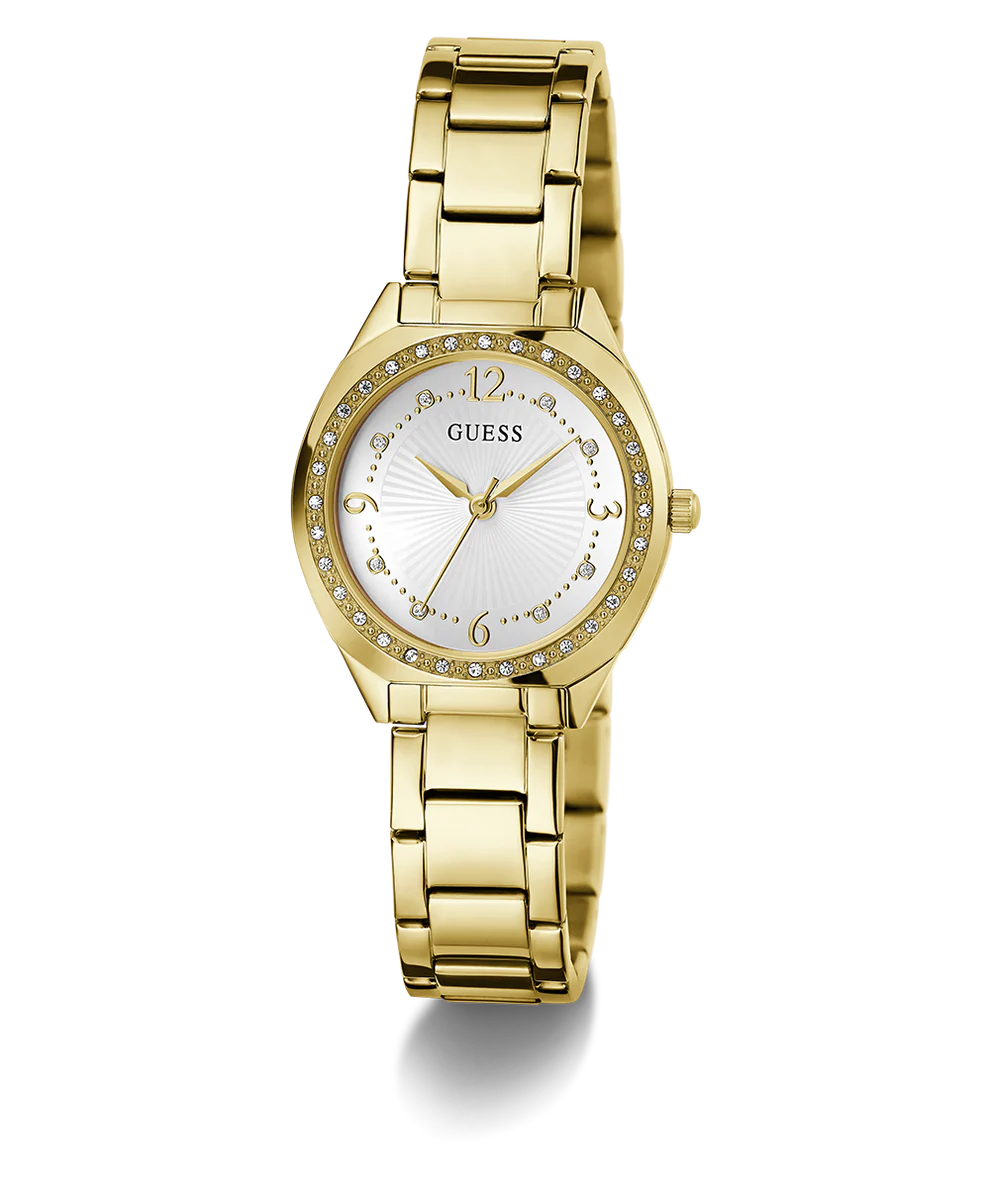 Guess GW0767L2 | Gd Charlotte Women Quartz White Dial Analog Stainless Steel.