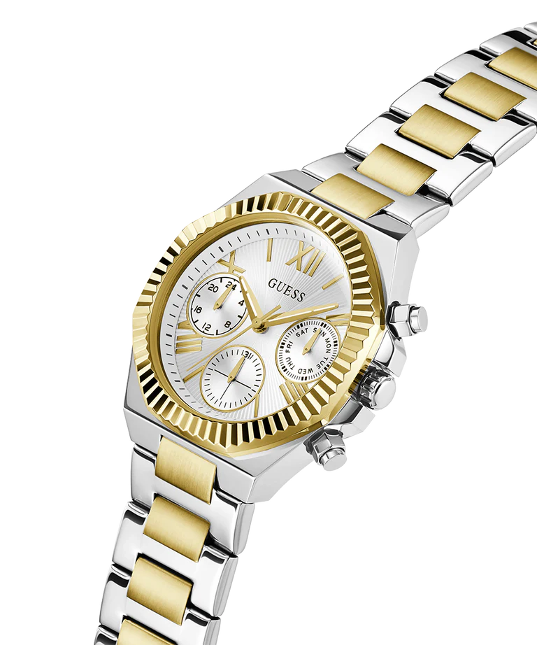 Guess GW0769L3 | Gd Equality Women Quartz Silver Dial Analog Stainless Steel.