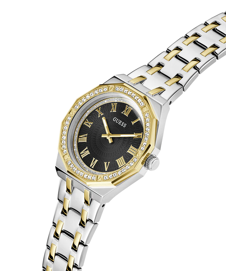Guess GW0770L4 | Gd Desire Women Quartz Black Dial Analog Stainless Steel.