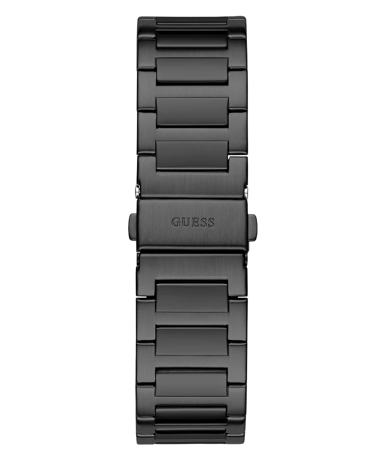 Guess GW0833G2 | Gd Vinyl Men Quartz Black Dial Analog Stainless Steel.