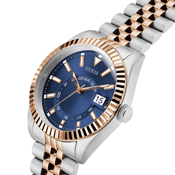 Guess GW0977G5 | Gd Jaden Men Quartz Blue Dial Analog Stainless Steel