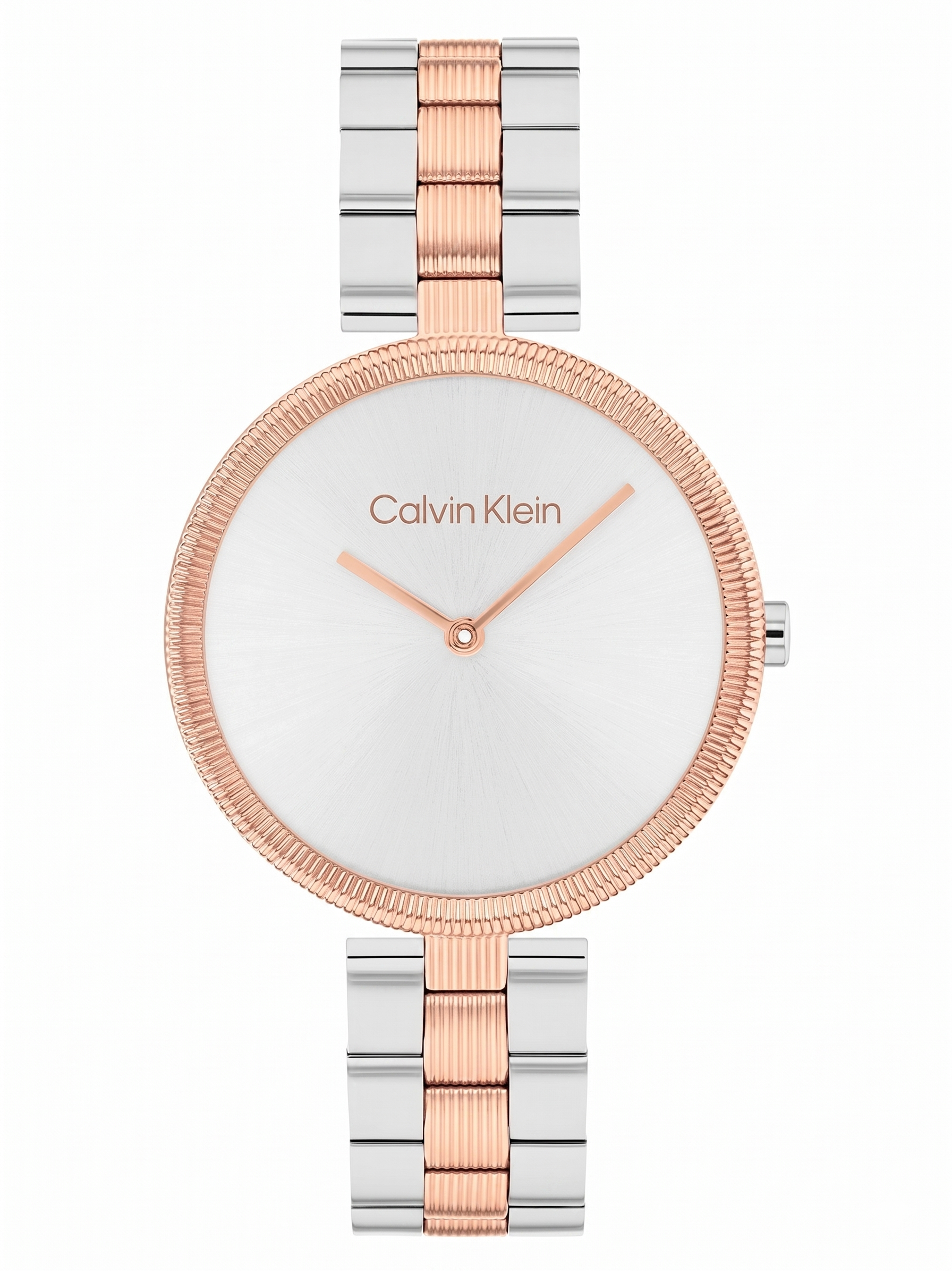 Calvin Klein 25100040 | Gleam Women Quartz Silver Dial Analog Stainless Steel Watch