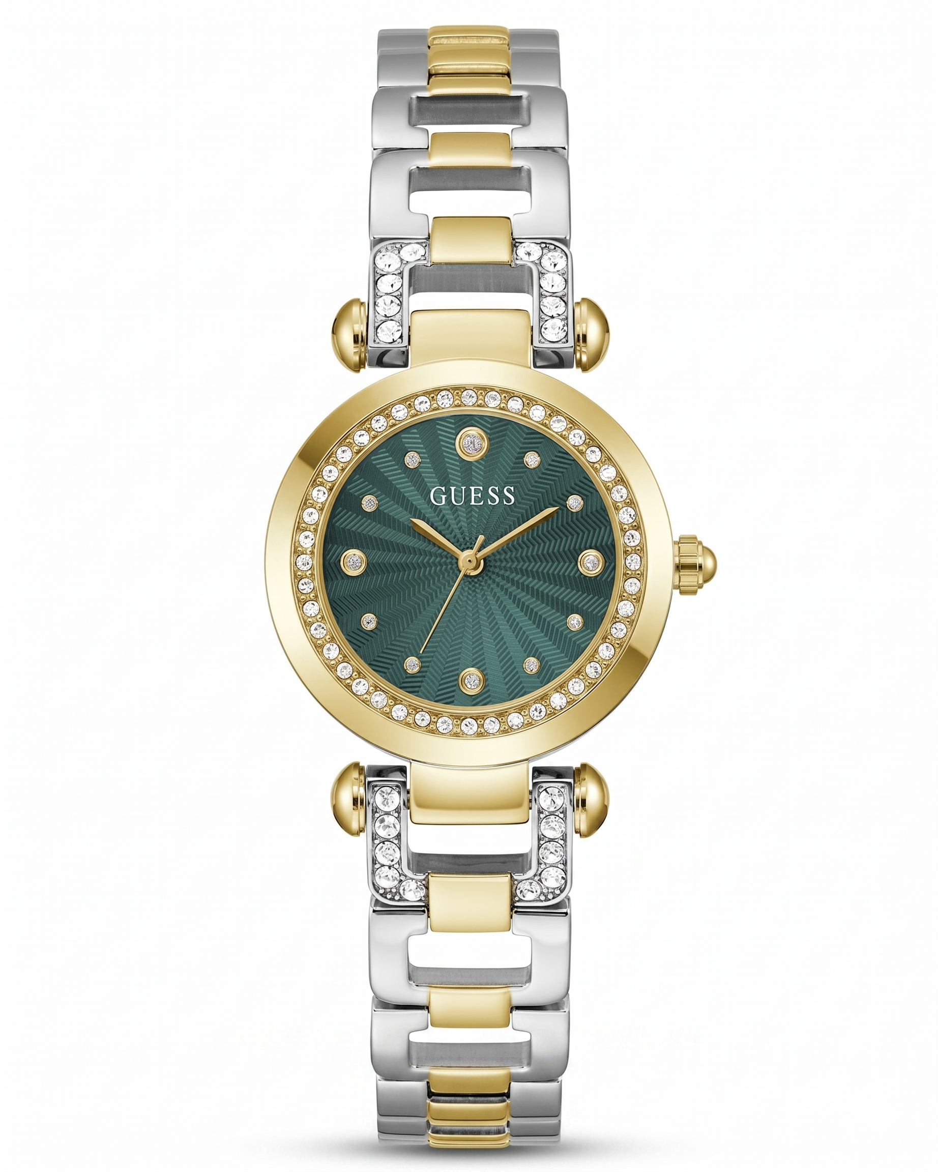 Guess GW0869L1 | Gb Ginger Women Quartz Green Dial Analog Stainless Steel.