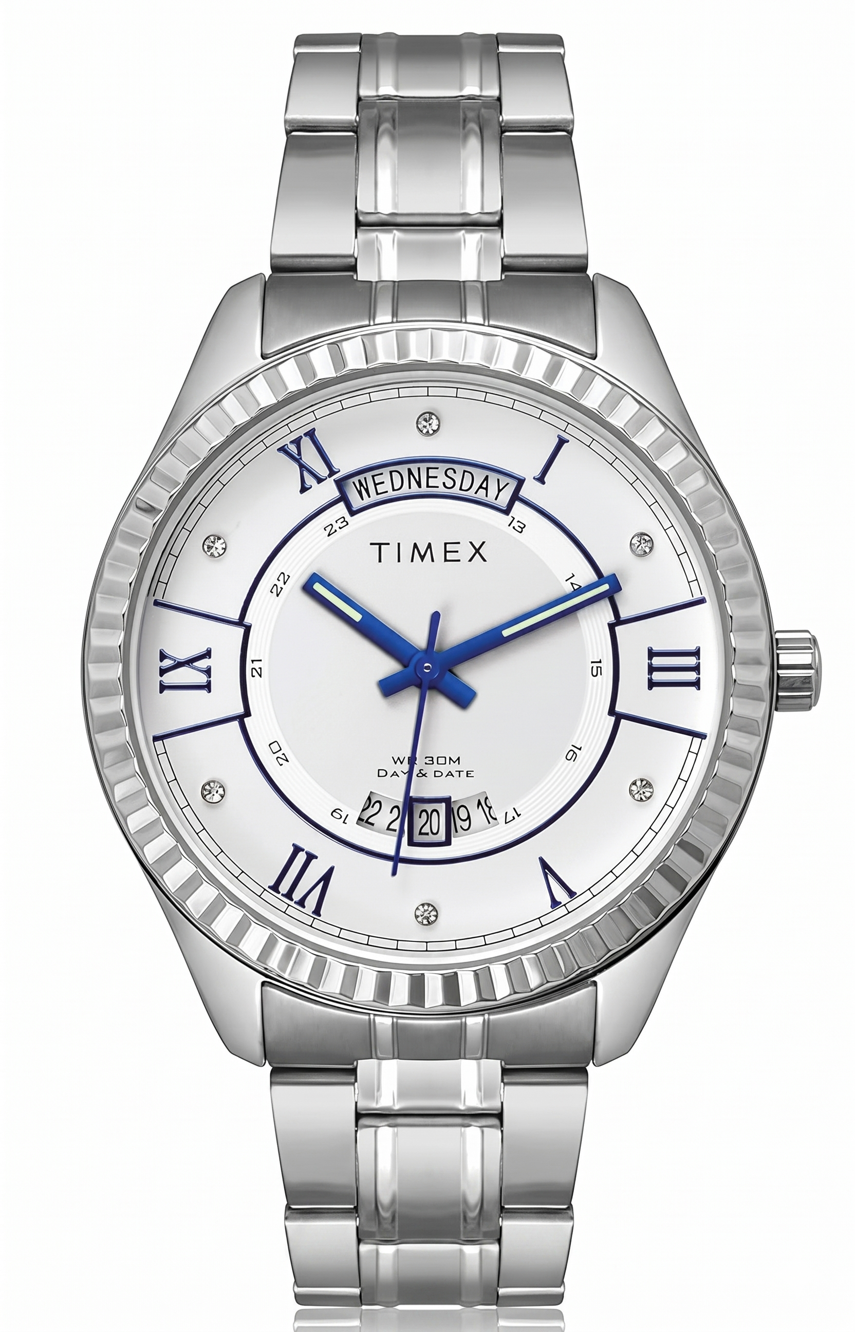 Timex TW0TG6207 | Timex Analog Silver Dial Men's Watch