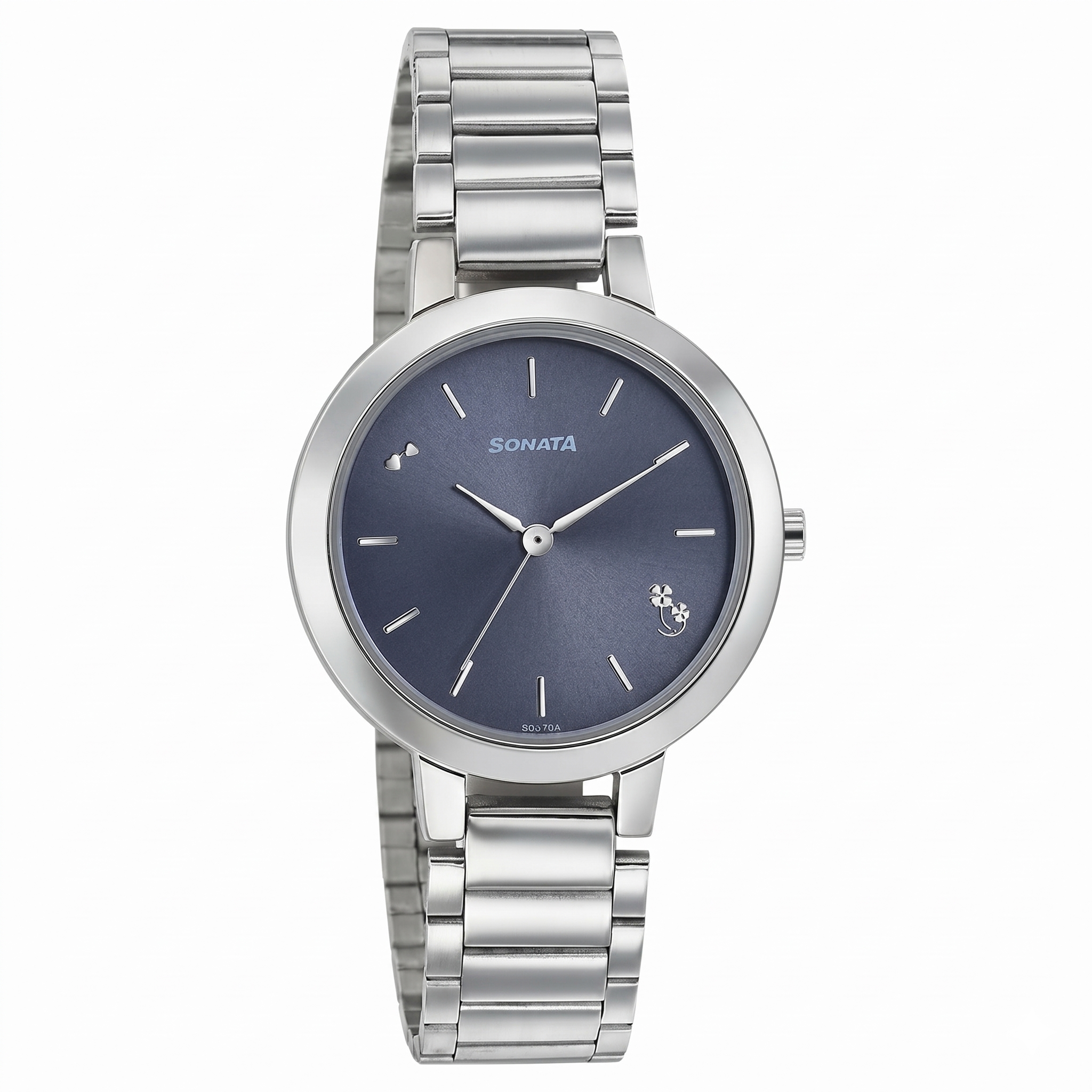 Sonata NS8141SM07 | Sonata Play Blue Dial Women Watch With Stainless Steel Strap