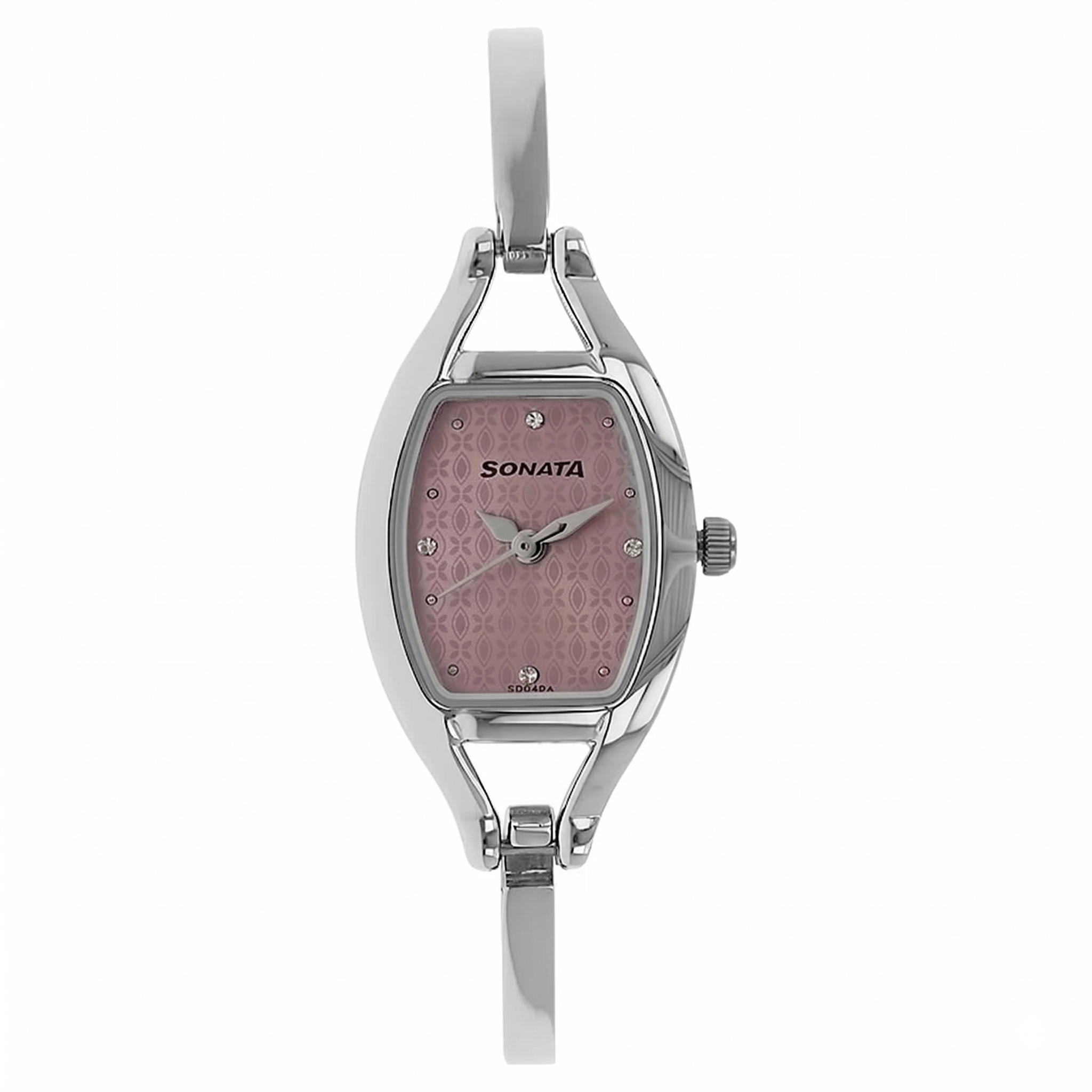Sonata NK8114SM01 | Sonata Quartz Analog Pink Dial Metal Strap Watch for Women