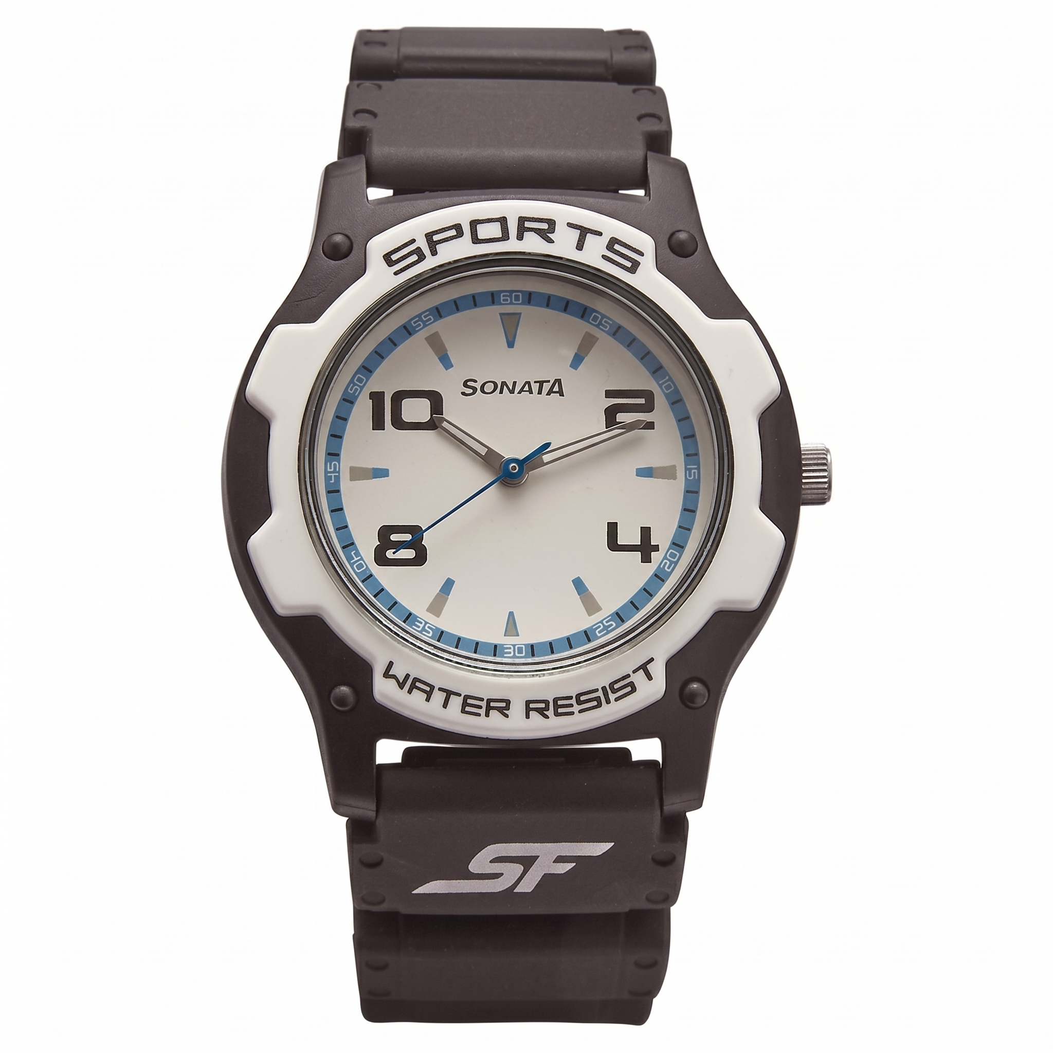 Sonata NS7921PP11 | SF Quartz Analog White Dial Watch for Men