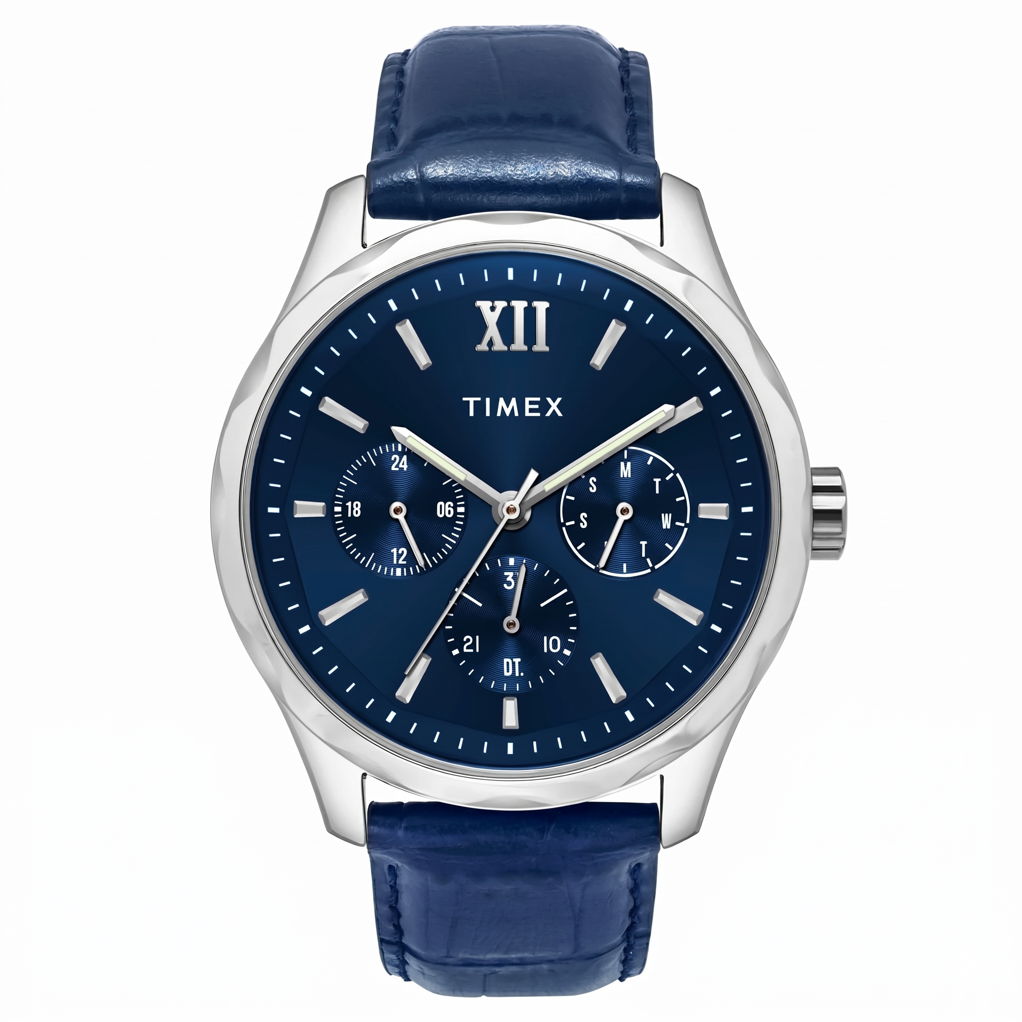 Timex TW0TG7632 | Timex Men Blue Round Dial Analog Watch