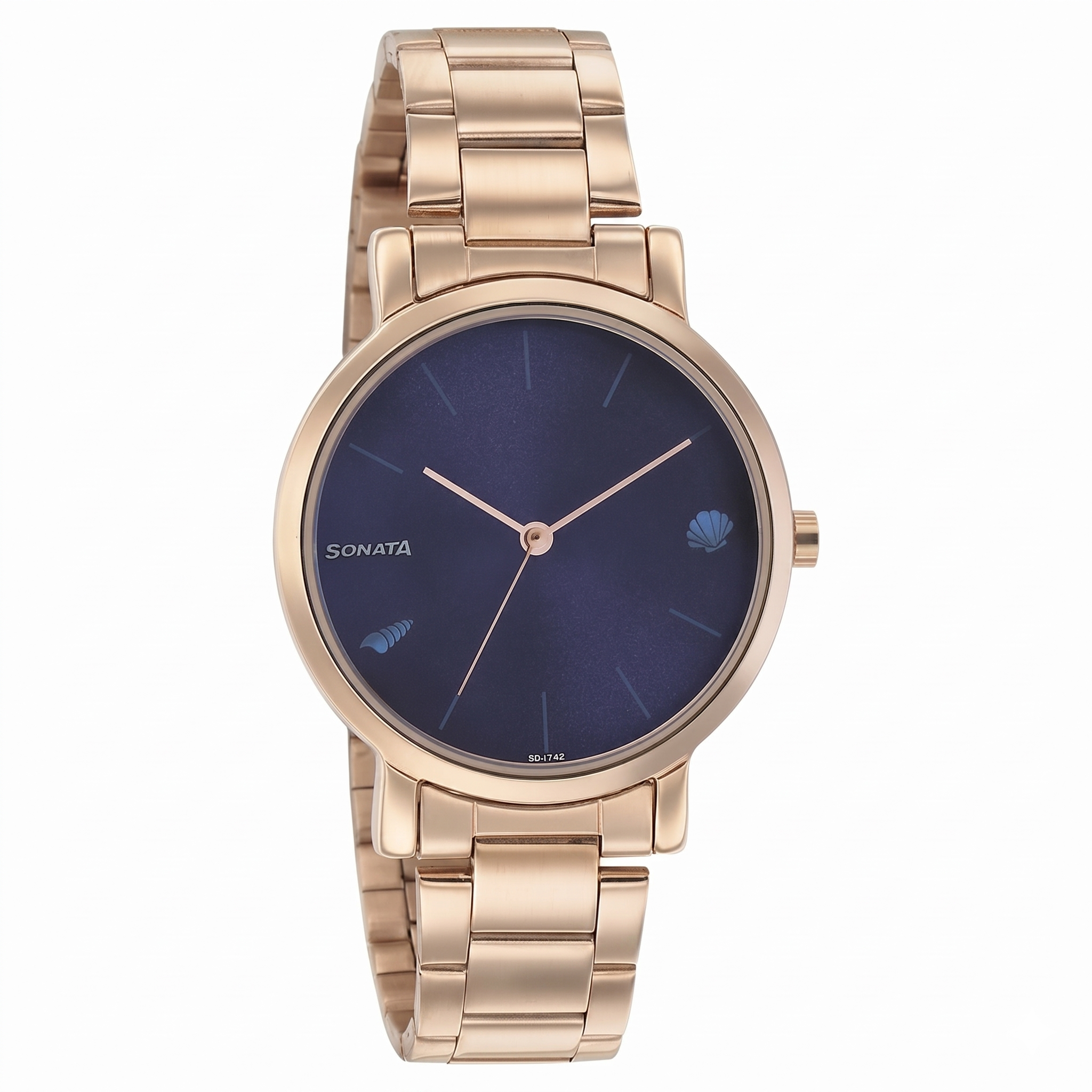 Sonata 8164WM01 | Sonata Play Blue Dial Women Watch With Stainless Steel Strap