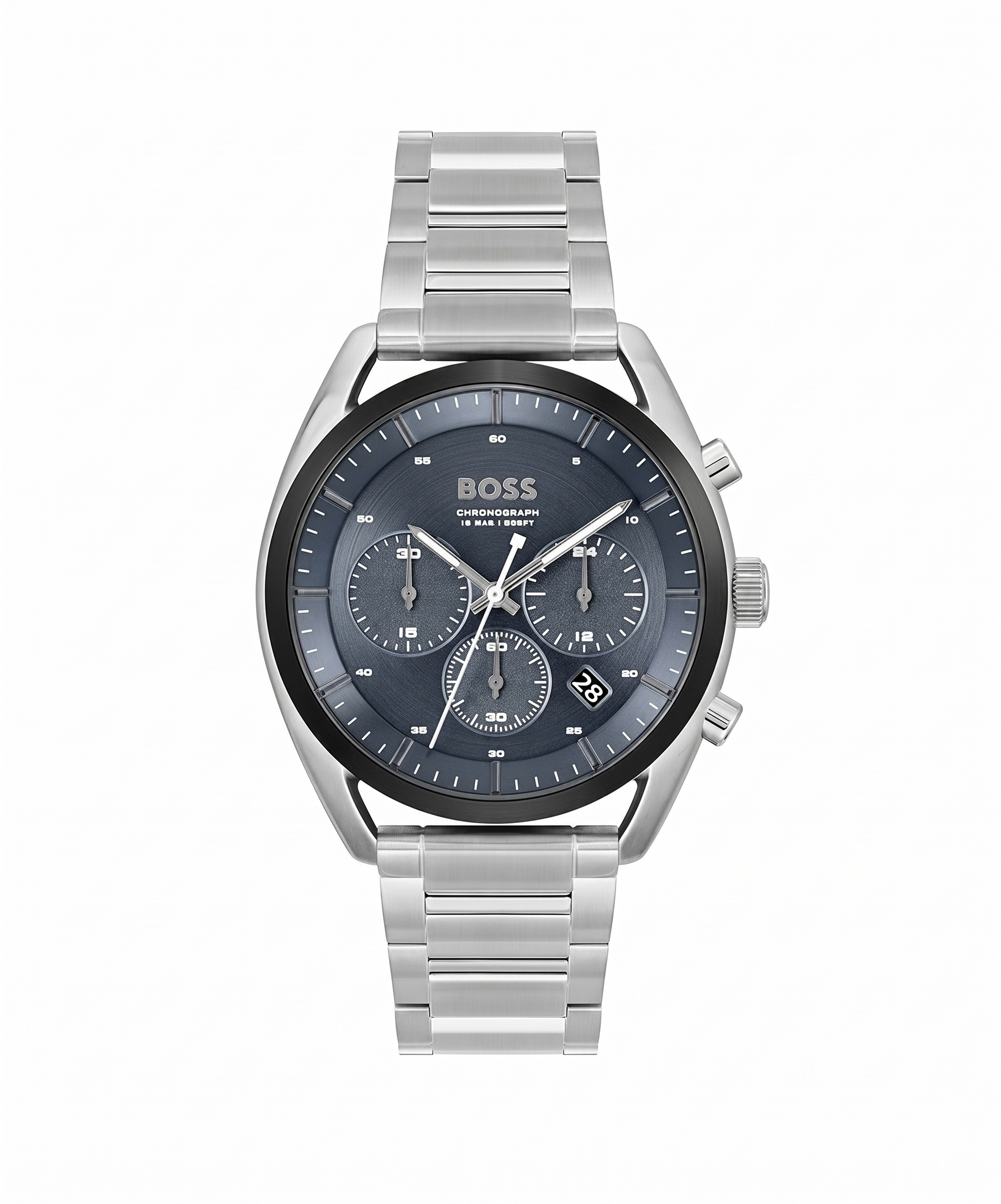 Boss 1514093 | Top Men Quartz Blue Dial Chronograph Stainless Steel Watch.