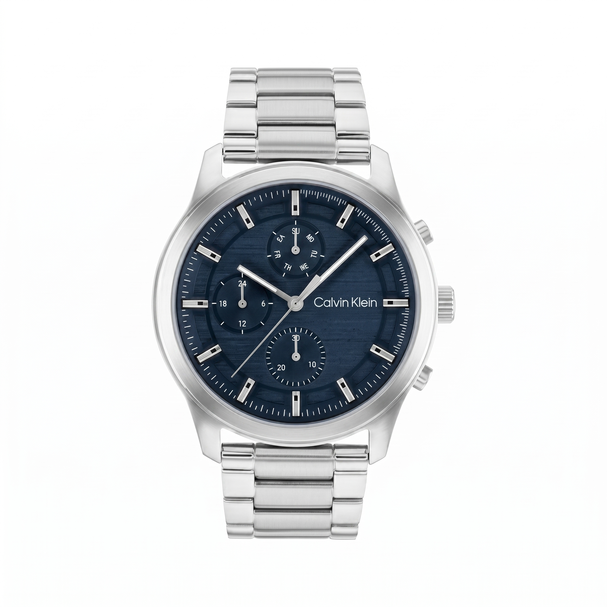 Calvin Klein 25200208 | Sport Men Quartz Blue Dial Chronograph Stainless Steel Watch
