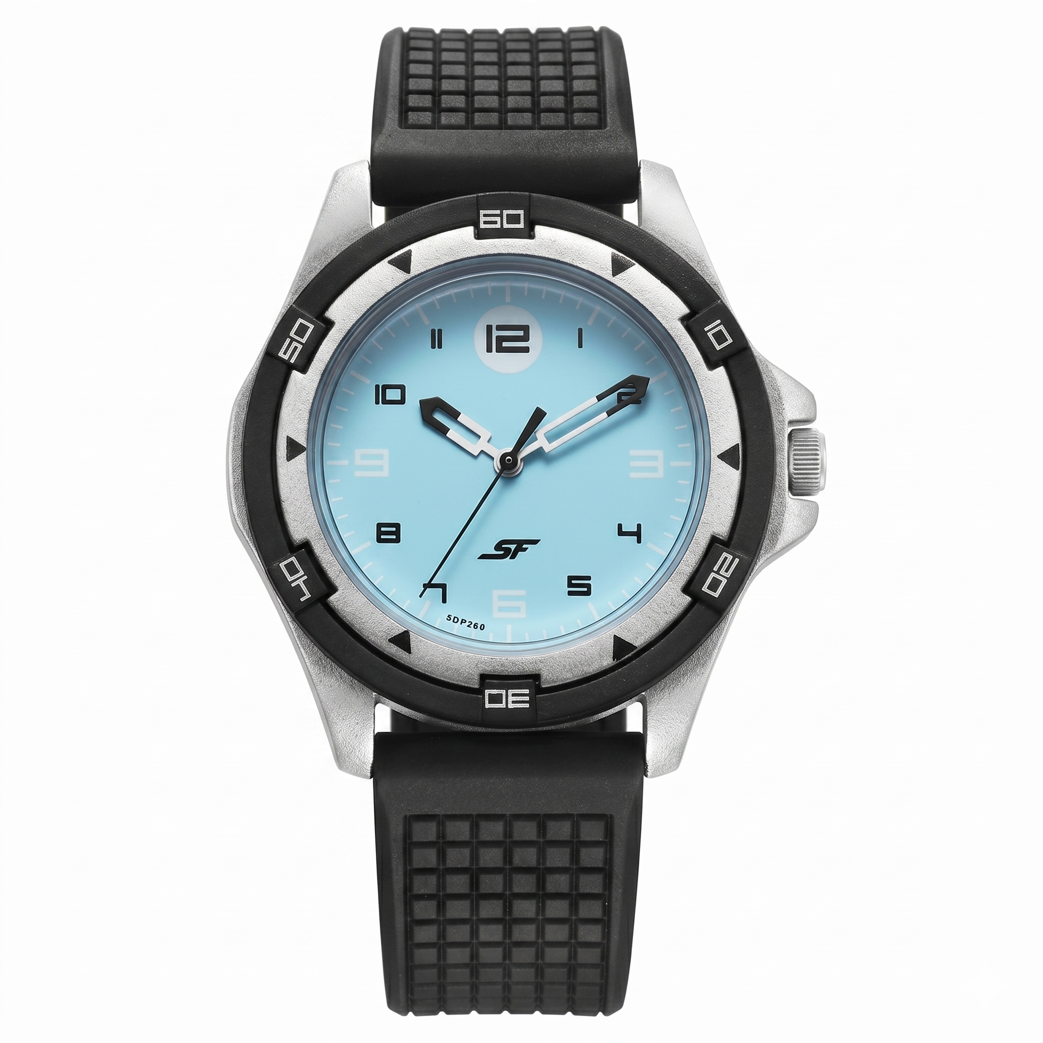 Sonata 7930PP19 | SF Sporty Blue Dial Polyurethane Strap Watch for Men