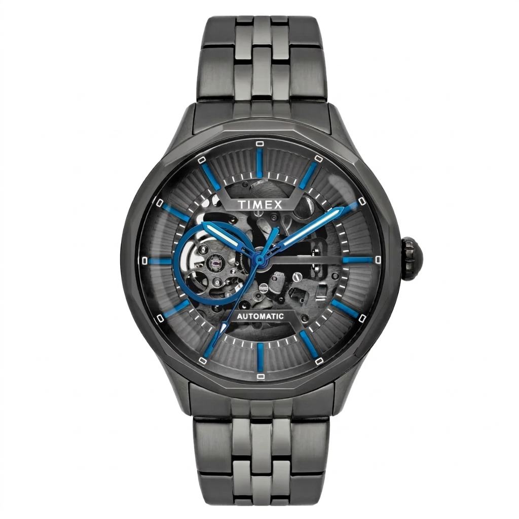 Timex TWEG27601 | TIMEX Round Grey Dial Analog Automatic Men's Watch