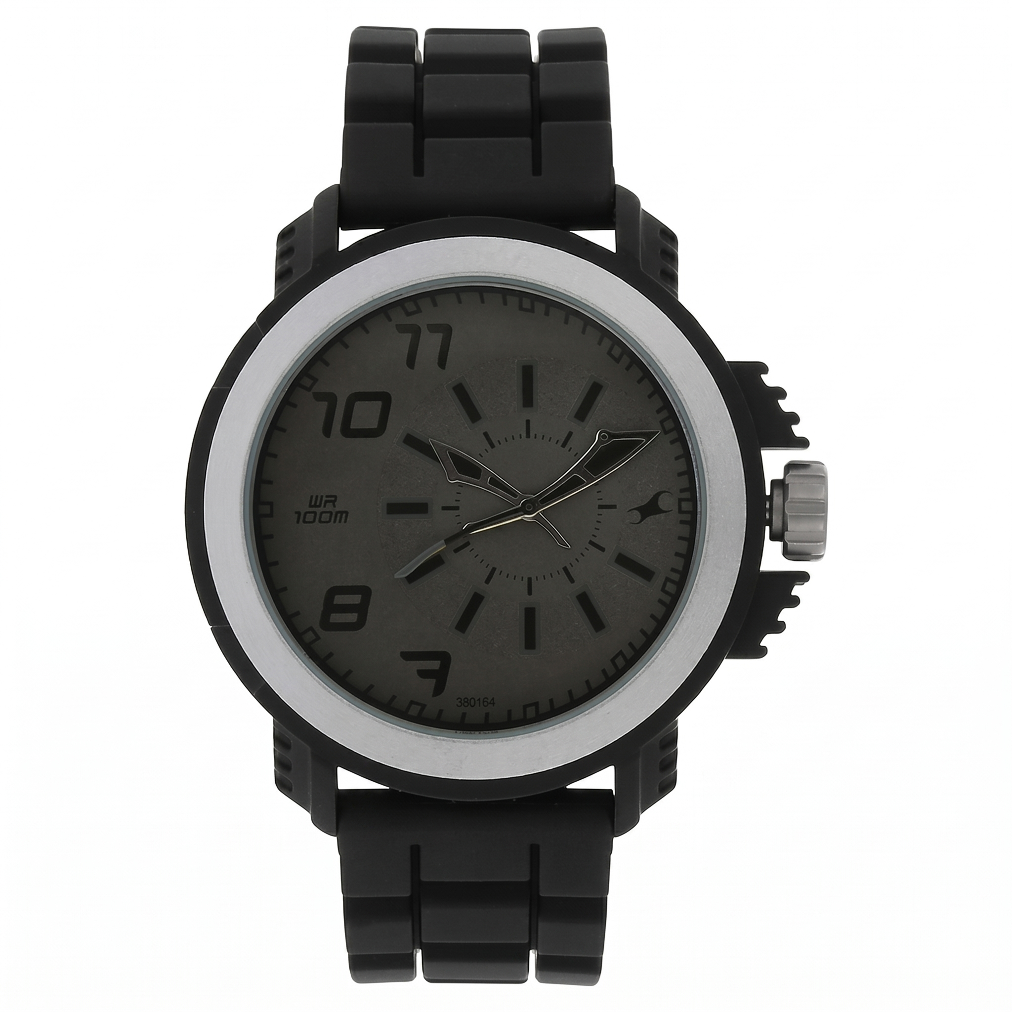 Fastrack 38015PP01 | Fastrack Quartz Analog Grey Dial Plastic Strap Watch for Guys