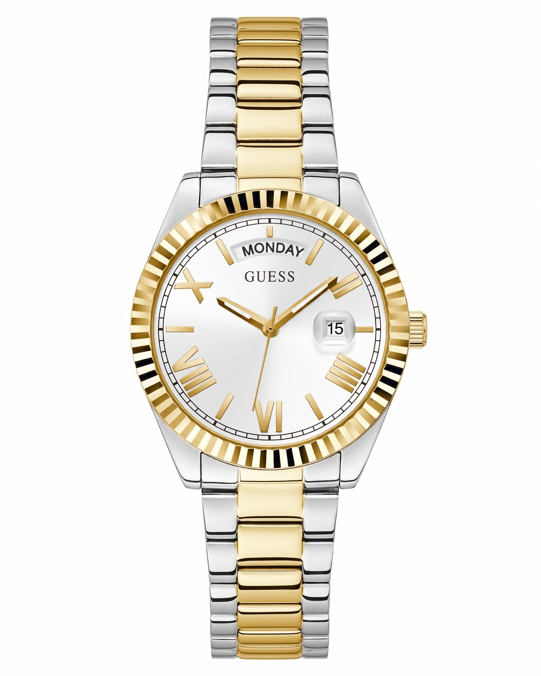 Guess GW0308L6 | Gd Luna Women Quartz White Dial Analog Stainless Steel